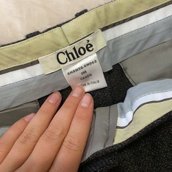 CHLOE, mid calf wool shorts - Picture 4 of 4